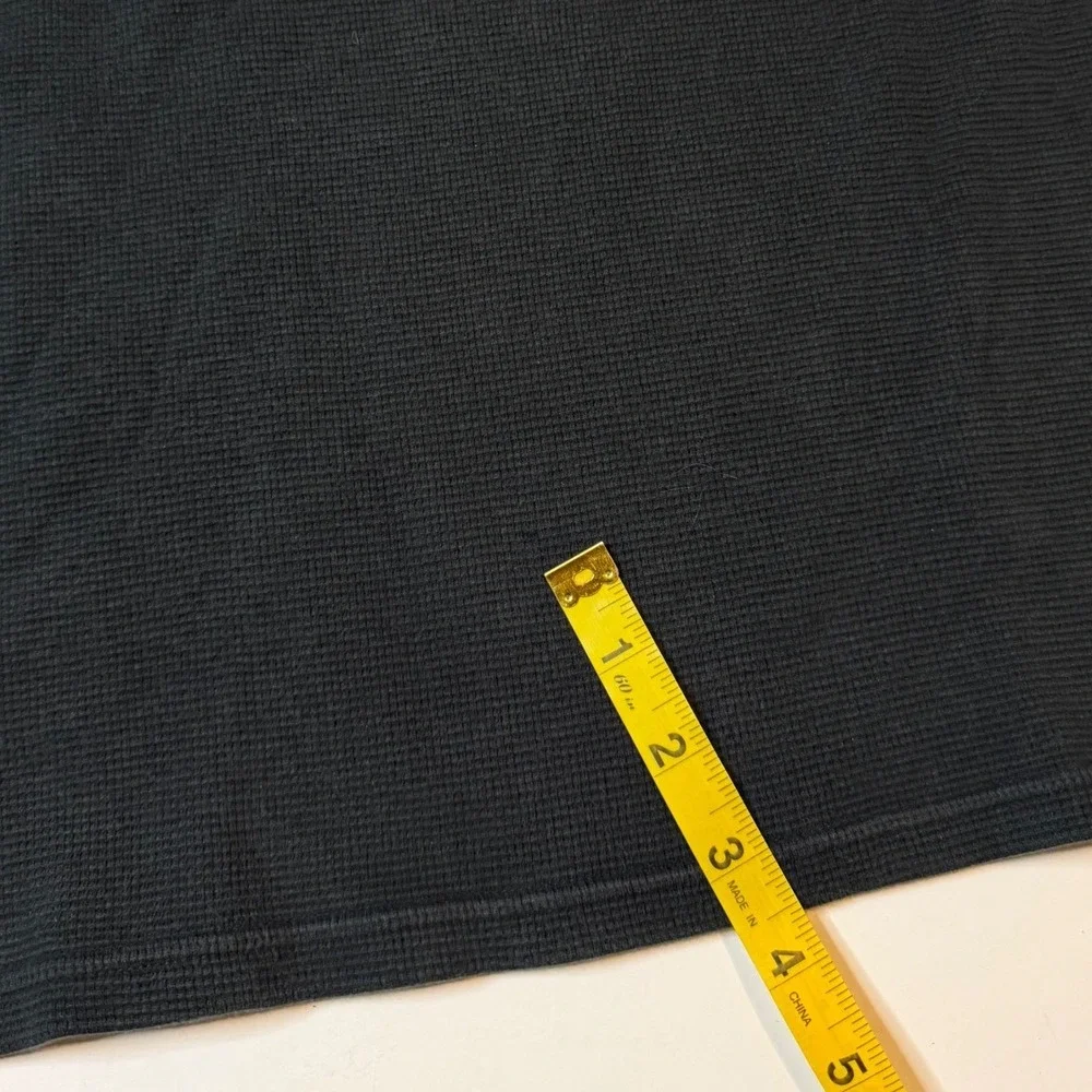 Polo Ralph Lauren Waffle Knit Thermal Shirt Size LG Y2K Cotton L/S